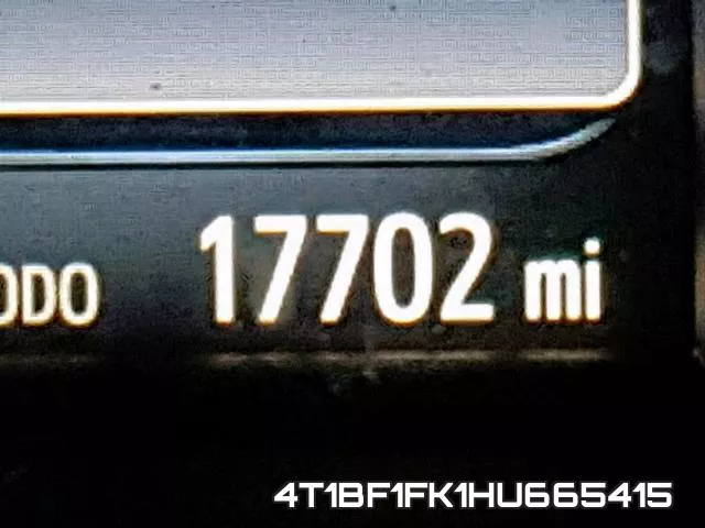 4T1BF1FK1HU665415 фото 9