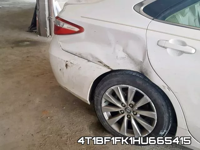 4T1BF1FK1HU665415 фото 10
