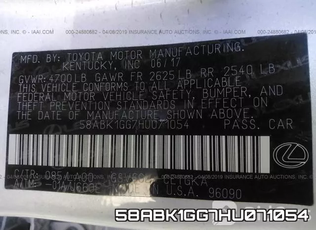 58ABK1GG7HU071054 фото 10