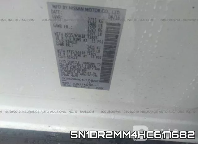 5N1DR2MM4HC617682 фото 10