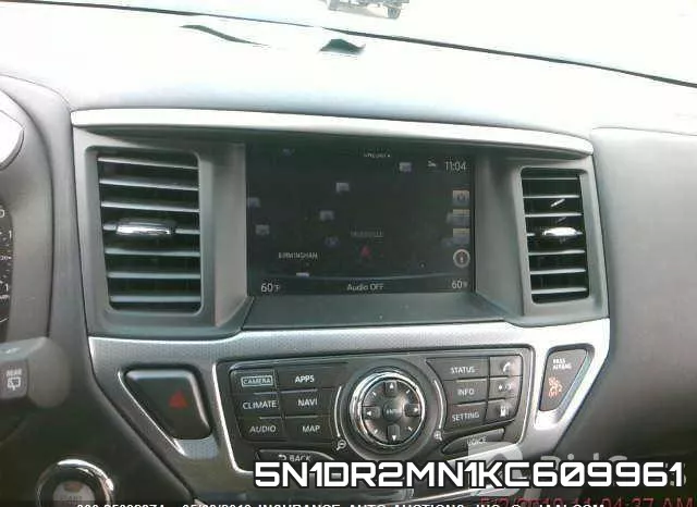 5N1DR2MN1KC609961 фото 9