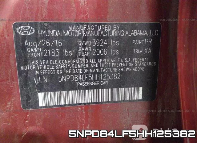 5NPD84LF5HH125382 фото 10