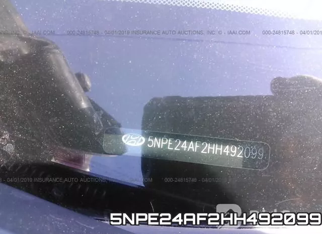 5NPE24AF2HH492099 фото 10