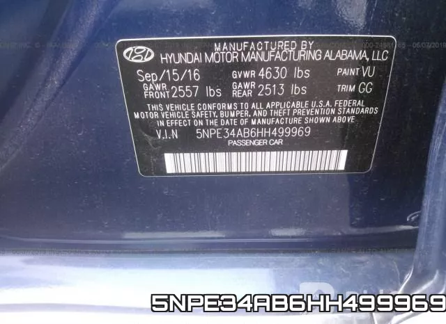 5NPE34AB6HH499969 фото 10