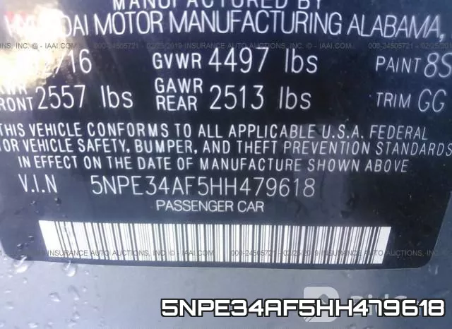 5NPE34AF5HH479618 фото 10