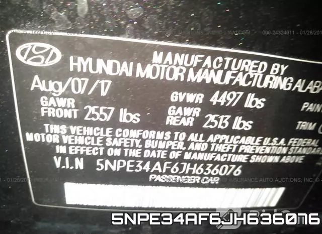 5NPE34AF6JH636076 фото 10
