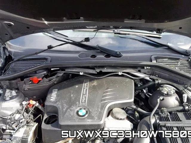 5UXWX9C33H0W75805 фото 8