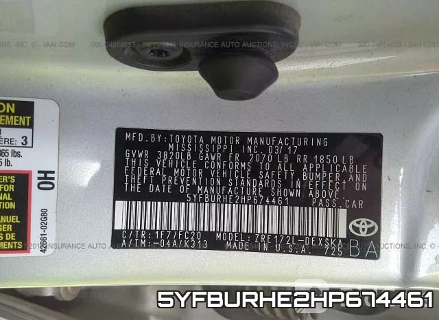 5YFBURHE2HP674461 фото 10