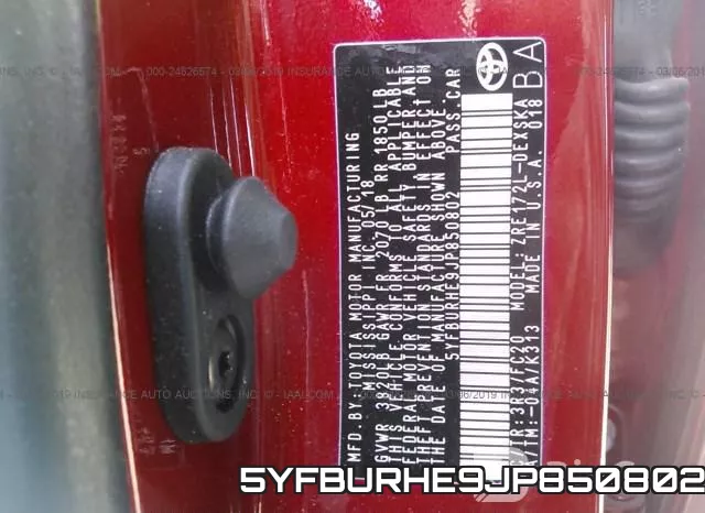 5YFBURHE9JP850802 фото 10
