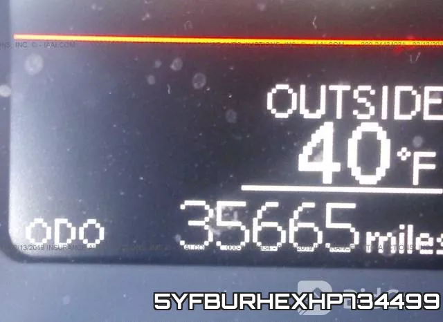 5YFBURHEXHP734499 фото 8