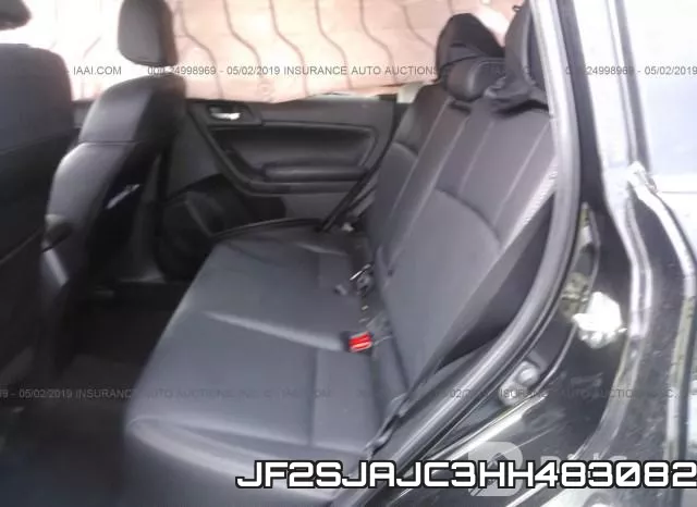 JF2SJAJC3HH483082 фото 9