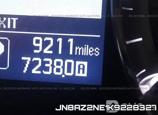 JN8AZ2NE1K9228327 фото 8