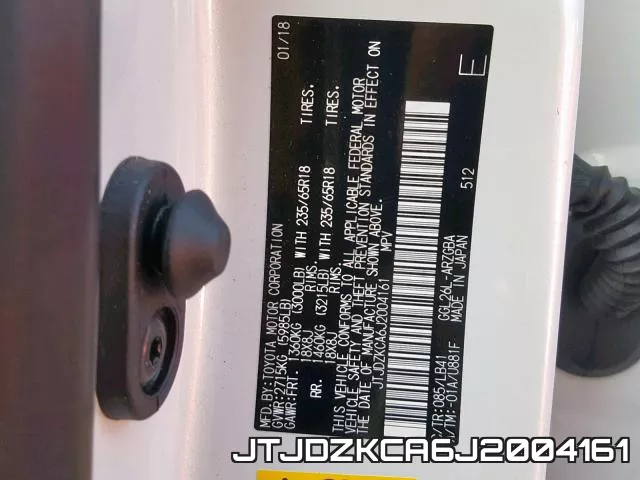 JTJDZKCA6J2004161 фото 2