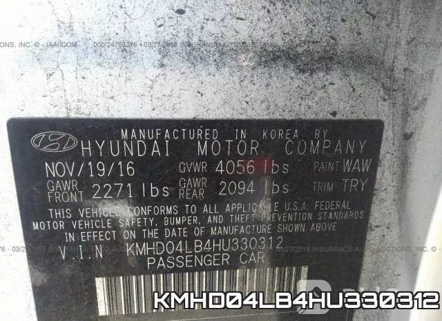 KMHD04LB4HU330312 фото 9