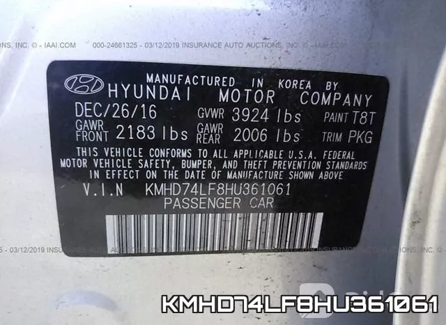 KMHD74LF8HU361061 фото 10
