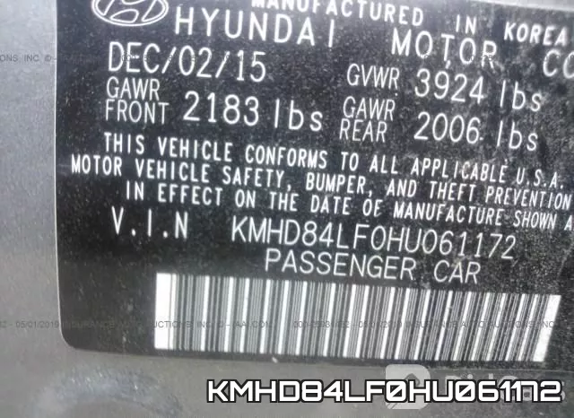 KMHD84LF0HU061172 фото 10