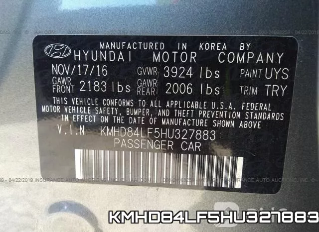 KMHD84LF5HU327883 фото 10