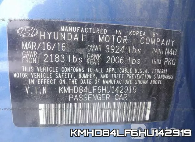 KMHD84LF6HU142919 фото 10