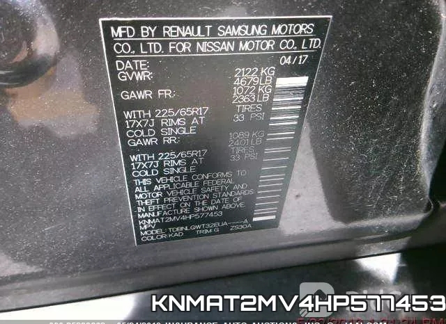 KNMAT2MV4HP577453 фото 10