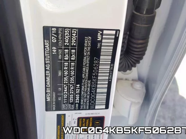 WDC0G4KB5KF506287 фото 2