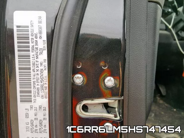 1C6RR6LM5HS747454 фото 2