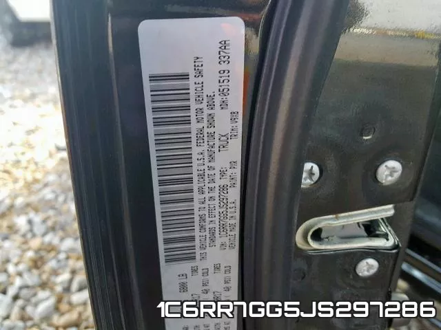 1C6RR7GG5JS297286 фото 2