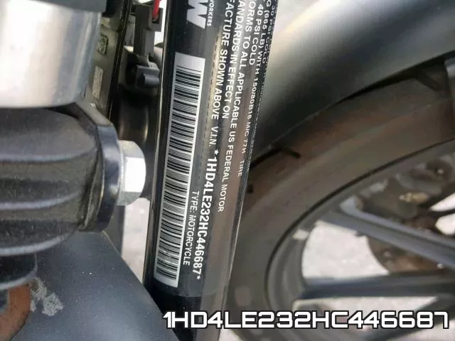 1HD4LE232HC446687 фото 2