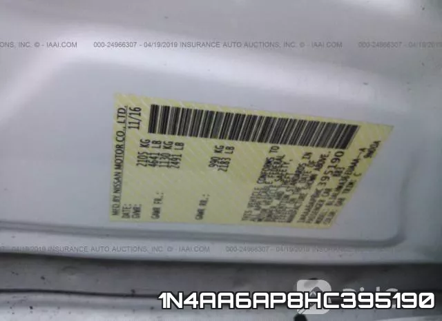 1N4AA6AP8HC395190 фото 10