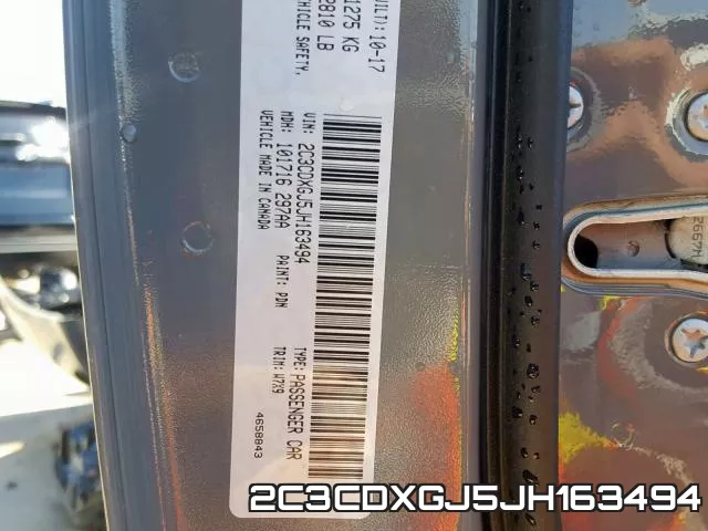 2C3CDXGJ5JH163494 фото 2
