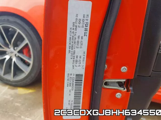 2C3CDXGJ8HH634550 фото 2