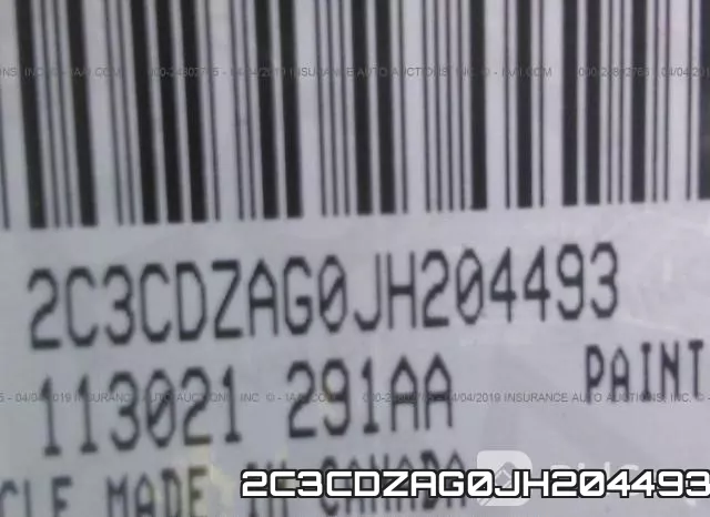 2C3CDZAG0JH204493 фото 10