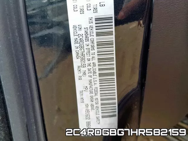 2C4RDGBG7HR582159 фото 2
