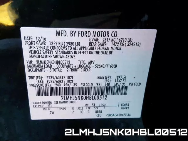 2LMHJ5NK0HBL00512 фото 2