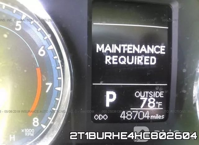 2T1BURHE4HC802604 фото 8