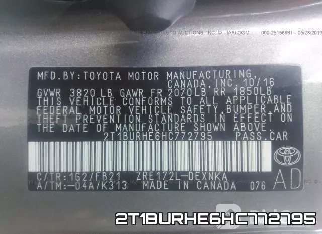 2T1BURHE6HC772795 фото 10