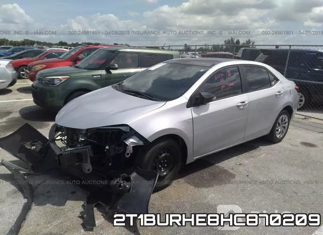 2T1BURHE8HC870209 фото 3