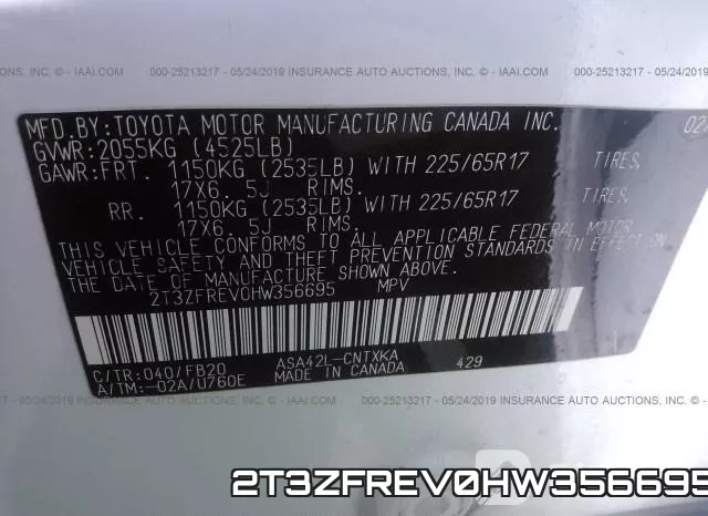 2T3ZFREV0HW356695 фото 10