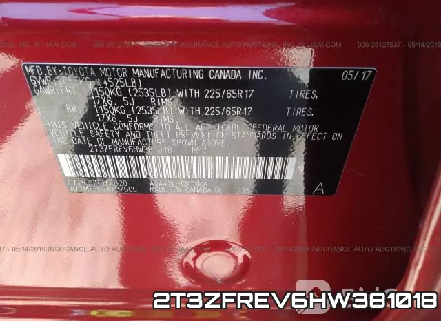 2T3ZFREV6HW381018 фото 10