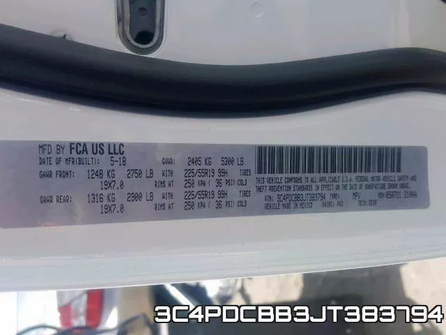 3C4PDCBB3JT383794 фото 2