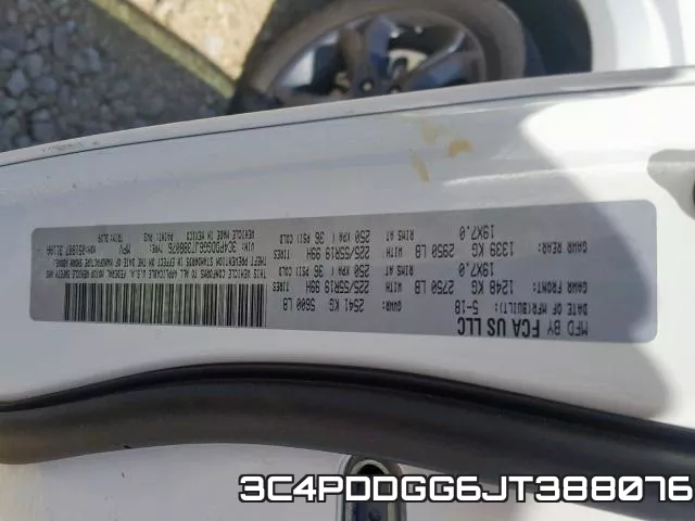 3C4PDDGG6JT388076 фото 2