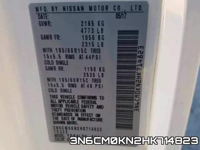 3N6CM0KN2HK714823 фото 2