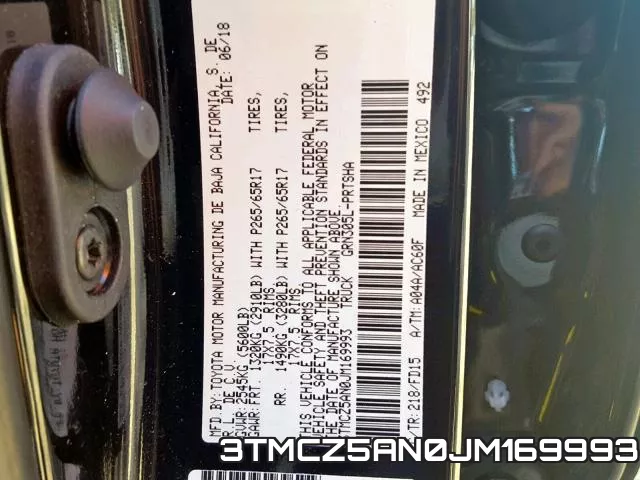 3TMCZ5AN0JM169993 фото 2
