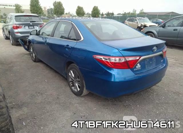 4T1BF1FK2HU674611 фото 4