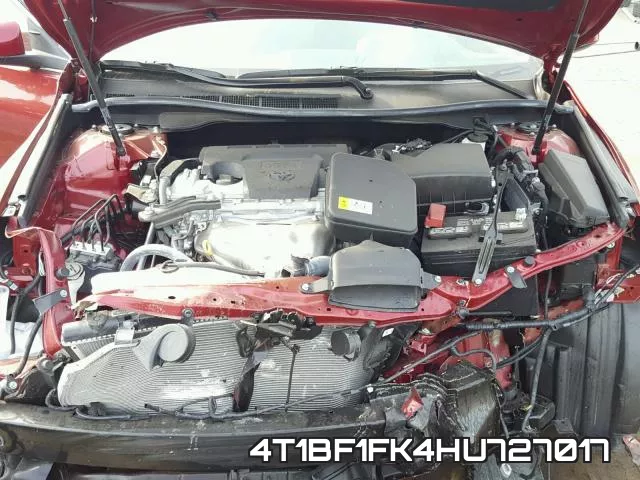 4T1BF1FK4HU727017 фото 8