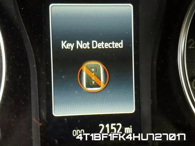 4T1BF1FK4HU727017 фото 9