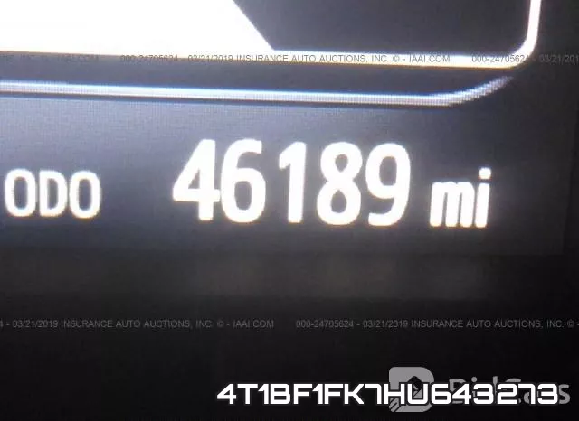 4T1BF1FK7HU643273 фото 8