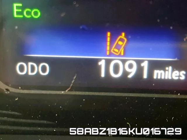 58ABZ1B16KU016729 фото 8