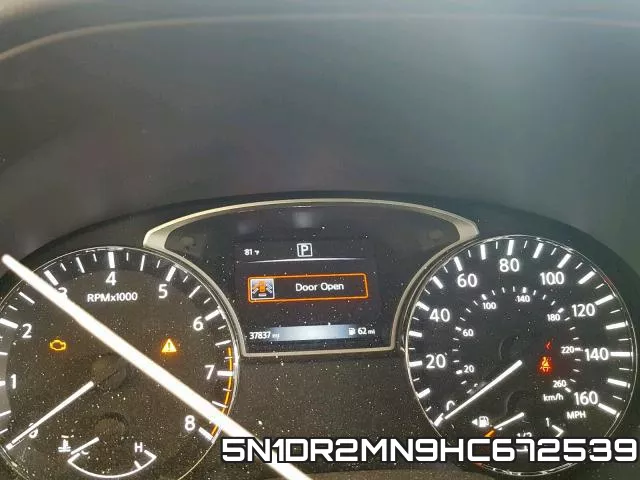 5N1DR2MN9HC672539 фото 9