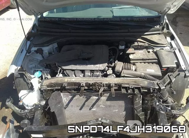 5NPD74LF4JH319068 фото 2