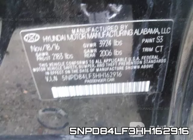5NPD84LF3HH162916 фото 10